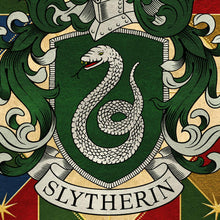 Load image into Gallery viewer, Slytherin House Crest Art Standard Limited Edition Print by MinaLima