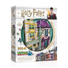 Load image into Gallery viewer, Complete Set of Four Diagon Alley 3D Jigsaw Puzzles
